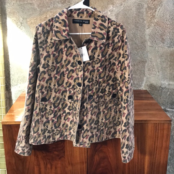 Veronica Beard Leopard Print Jacket - Picture 2 of 6